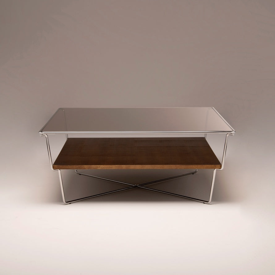 Maya Chrome Coffee Table