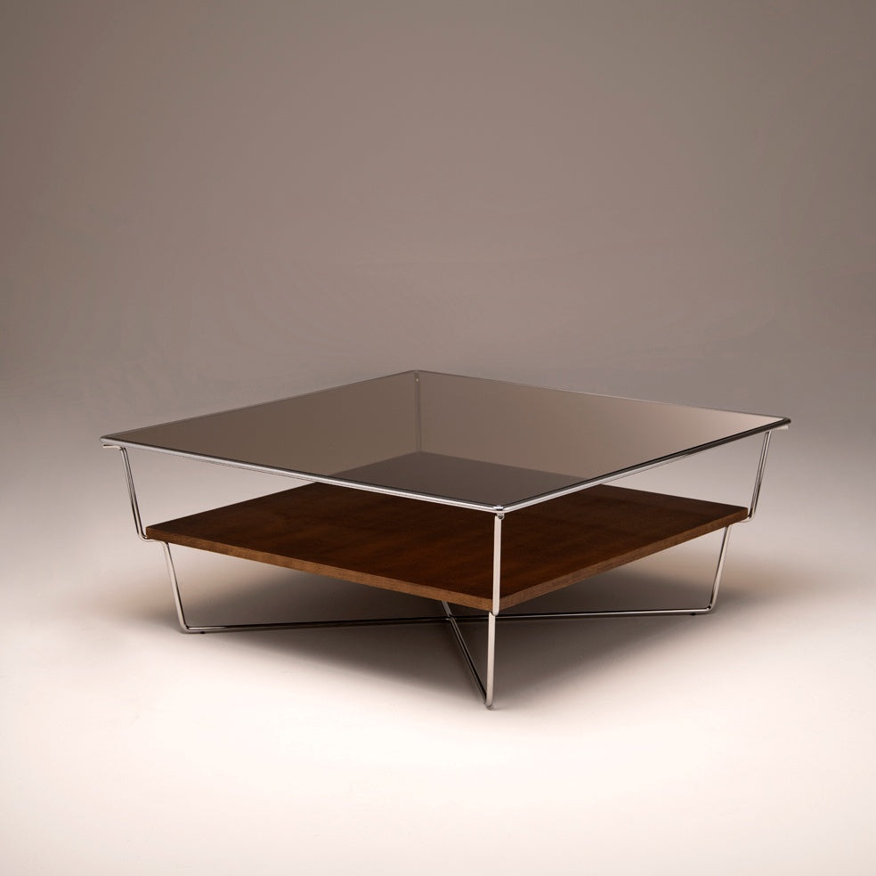 Maya Chrome Coffee Table