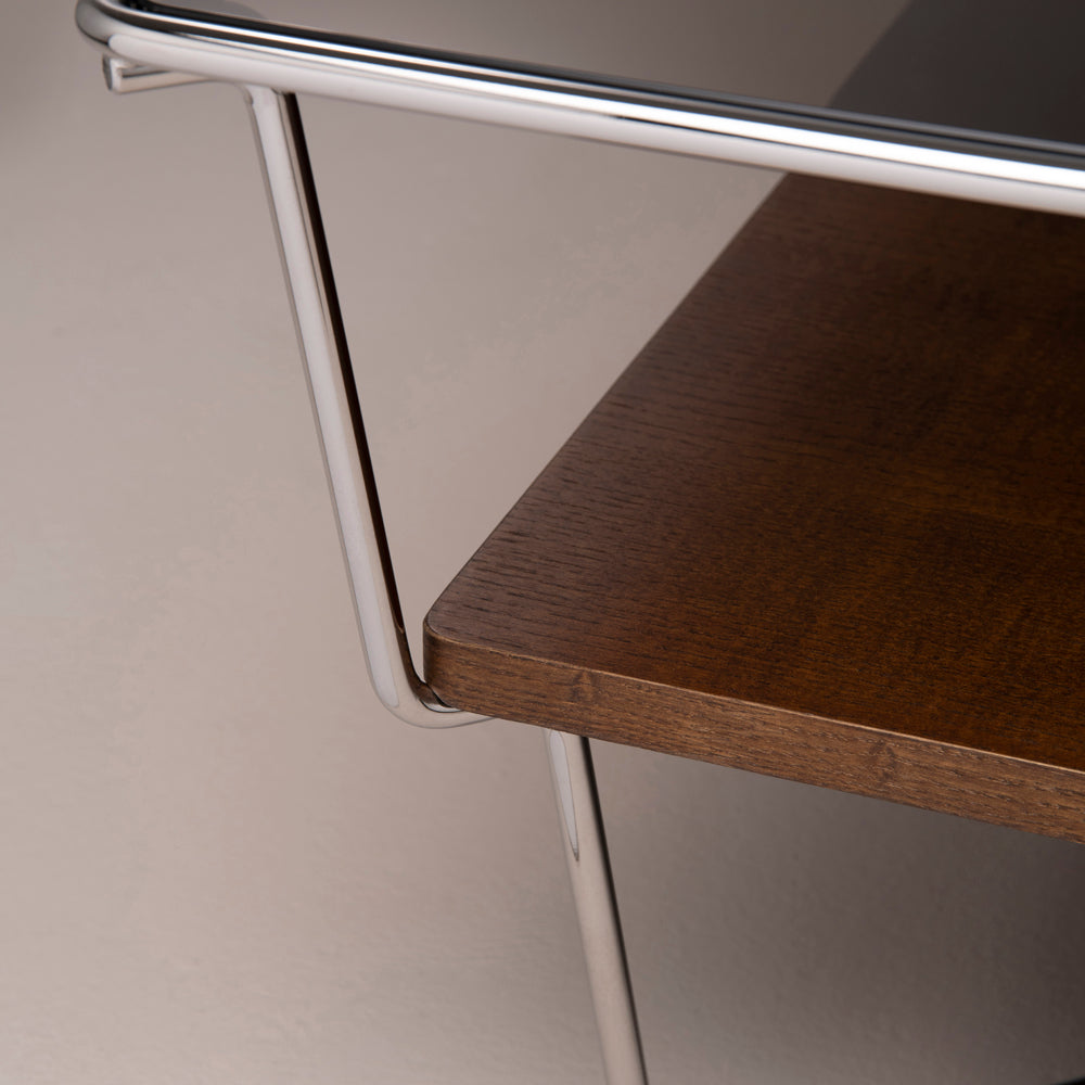 Maya Chrome Coffee Table
