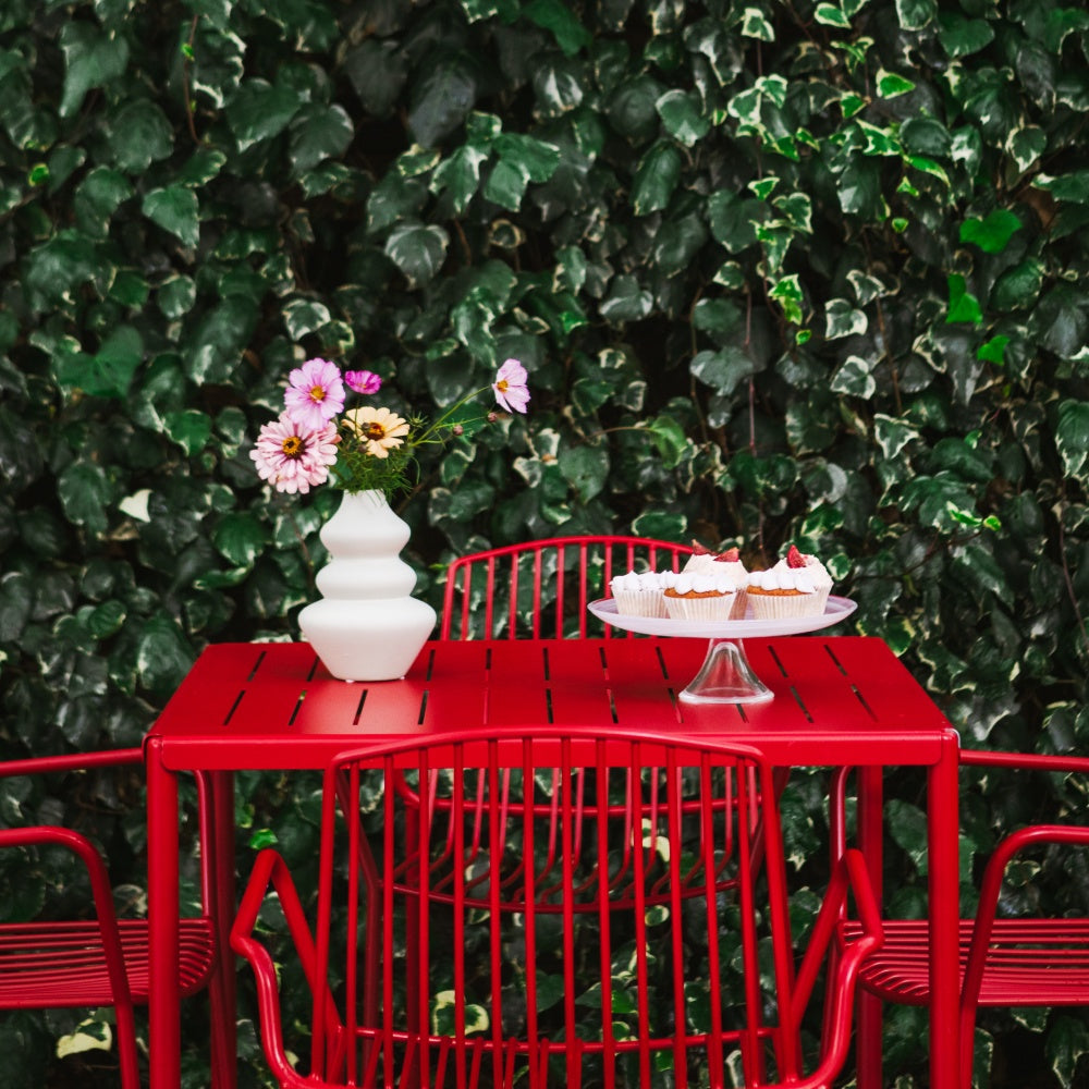 Frame Metal Garden Table, (4 Seater)