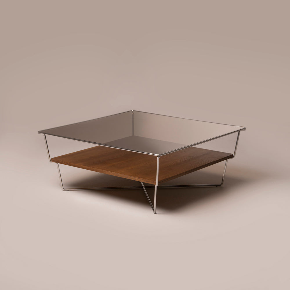 Maya Chrome Coffee Table