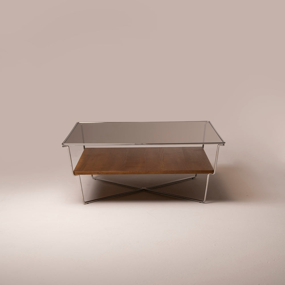 Maya Chrome Coffee Table
