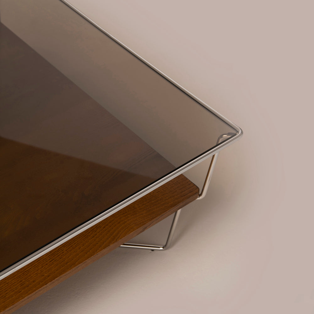 Maya Chrome Coffee Table