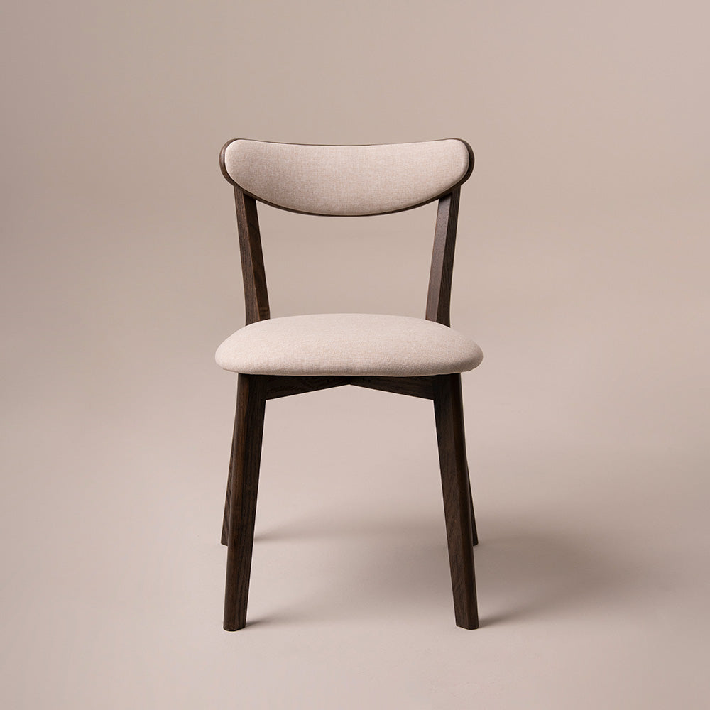 Hatfield Dining Chairs, Set of 2, Wood Smoked