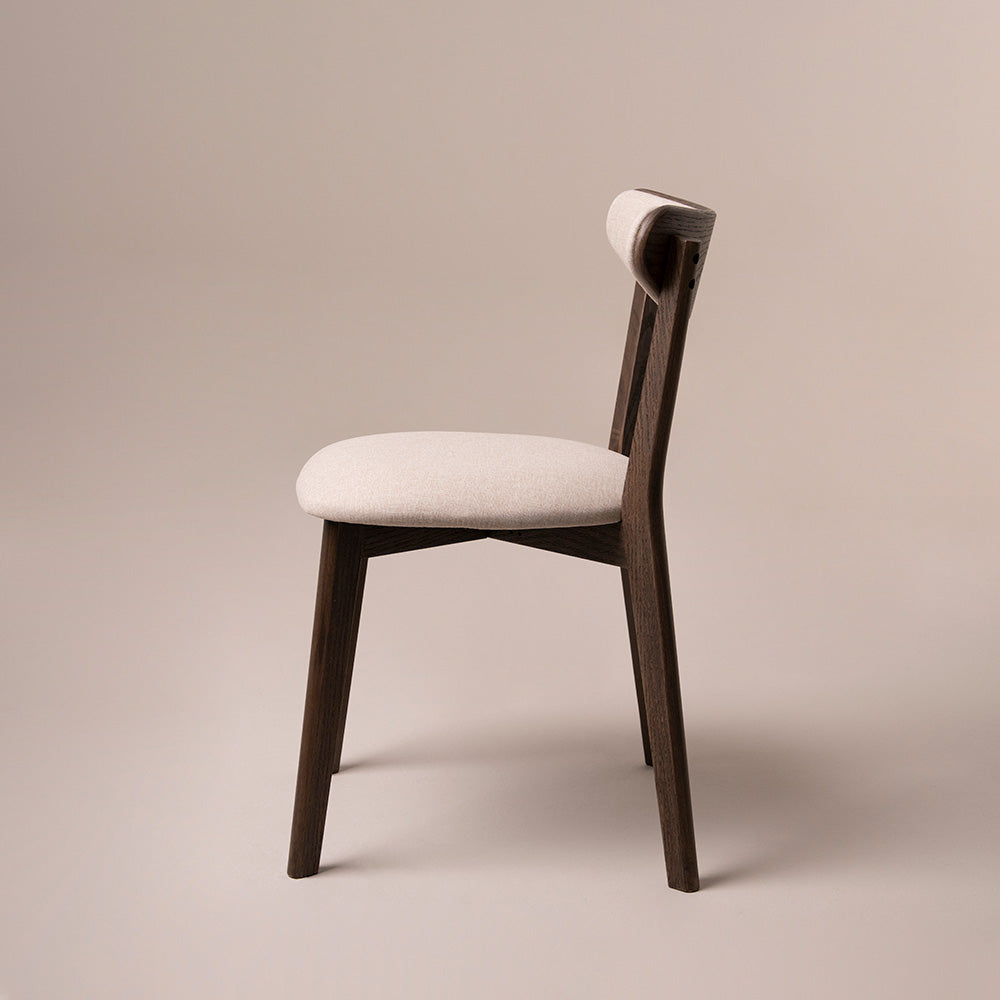 Hatfield Dining Chairs, Set of 2, Wood Smoked