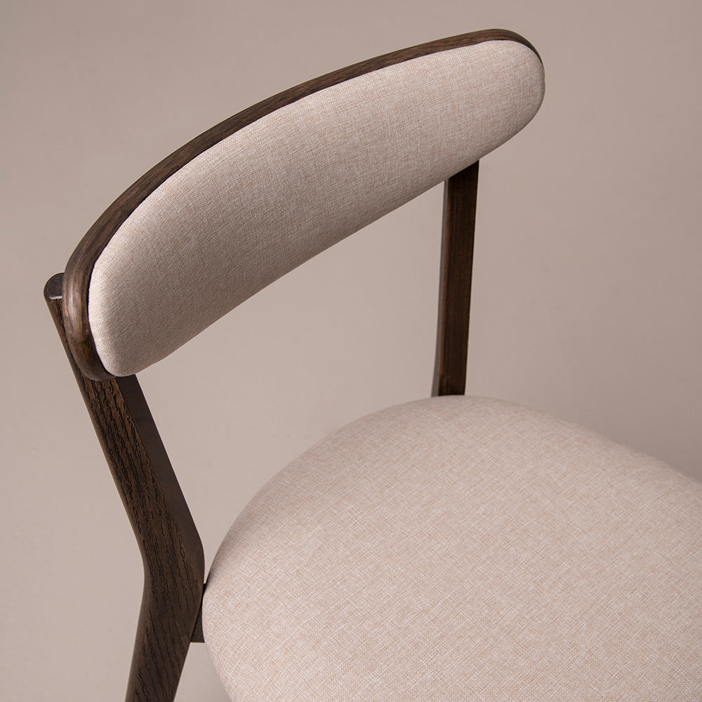 Hatfield Dining Chairs, Set of 2, Wood Smoked