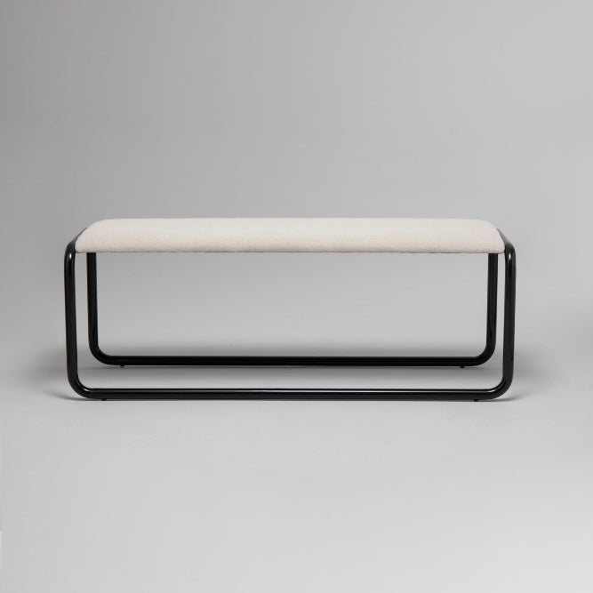 Loop Bench Black Gloss / Stone