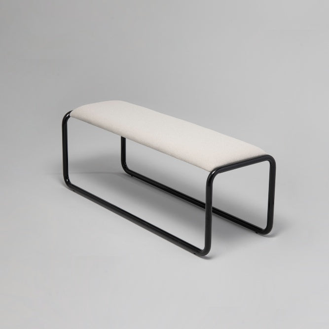 Loop Bench Black Gloss / Stone