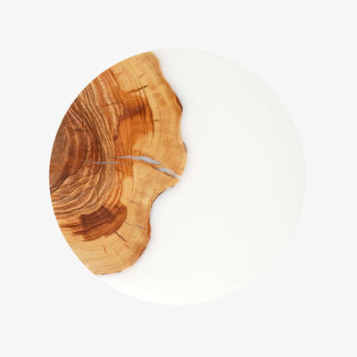 Ella Small Cake Platter, White - 1