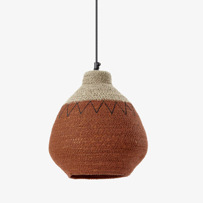 Luco Ceiling Lamp, Red - Natural - 2