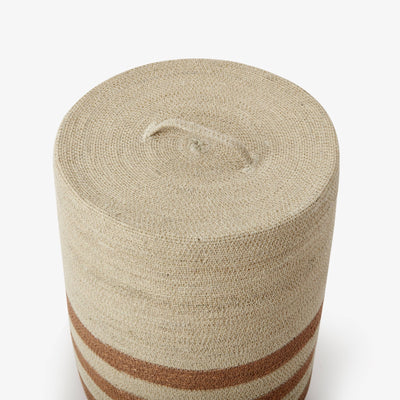 Dune Basket, Natural - Terracotta - 2