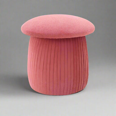 Mushroom Pouf, Red, 50x50x43 cm 1
