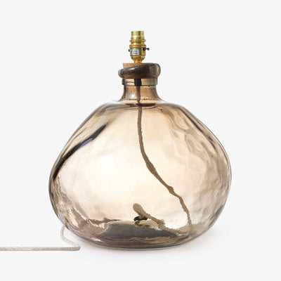 Nebula Glass Bubble Table Lamp, Smoke, 39 cm 1