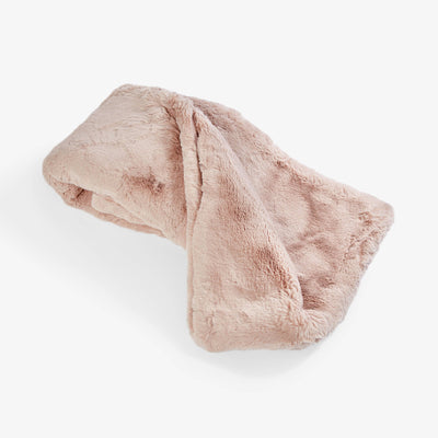 Vellus Faux Fur Throw, Pink, 150x180 cm 2