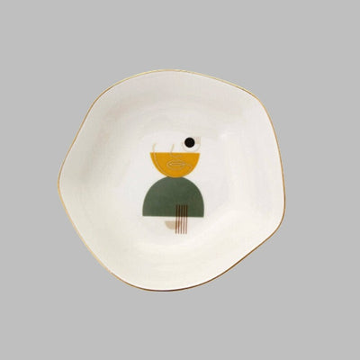 Abstract Set of 6 Bowls, 16 cm 1