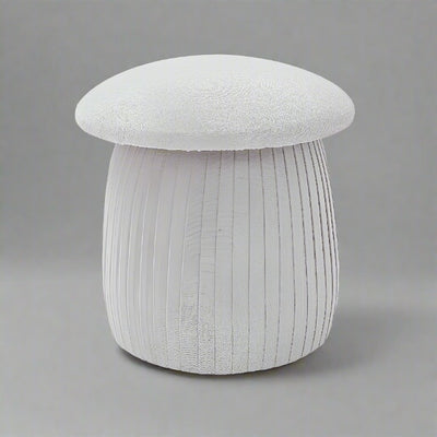 Mushroom Pouf, Grey, 50x50x43 cm 1