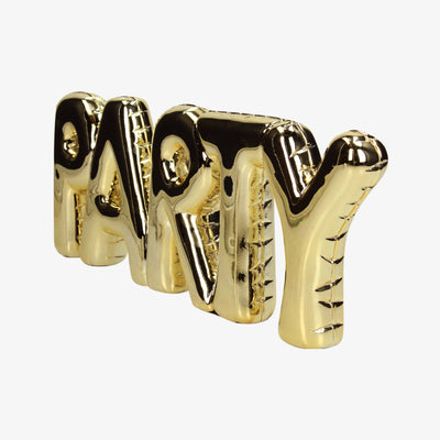 Party Ornament, Gold 2