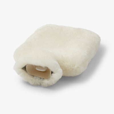 Bellaboo Faux Fur Hot Water Bottle Cover, Grey 2