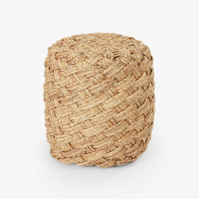 Granto Seagrass Pouffe, Natural 1