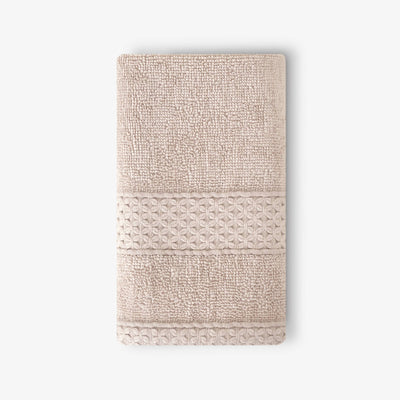 Aqua Fibro Extra Soft 100% Turkish Cotton Face Cloth, Beige 1