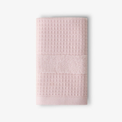 Airsense Waffle 100% Turkish Cotton Face Cloth, Pink 1