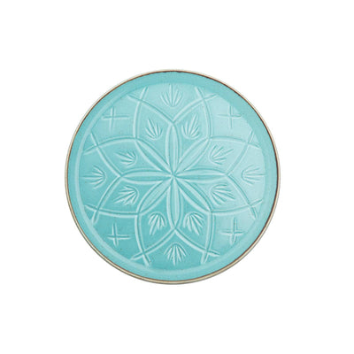 Christina Set of 6 Side Plates, Turquoise, 21 cm 1