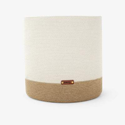 Emily Large Basket, Natural - Cream 2