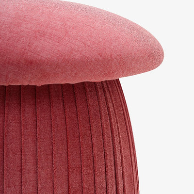 Mushroom Pouf, Red, 50x50x43 cm 3