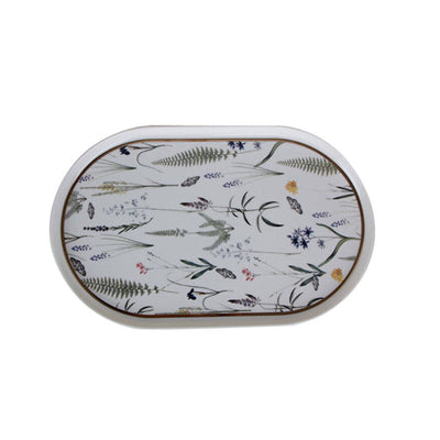 Botanical Set of 2 Oval Plates, Green, 32 cm Plates sazy.com