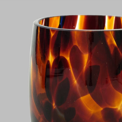 Brillante Hand-blown Vase, Brown, XS 2