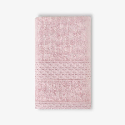 Aqua Fibro Extra Soft 100% Turkish Cotton Face Cloth, Pink 1