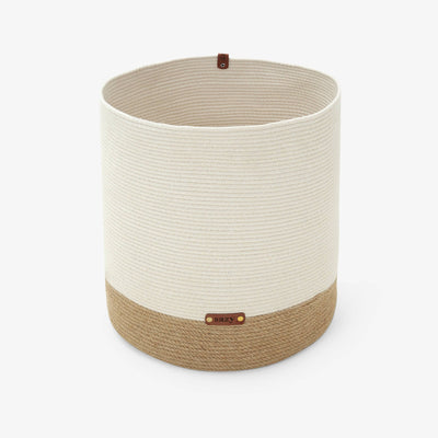 Emily Large Basket, Natural - Cream 1