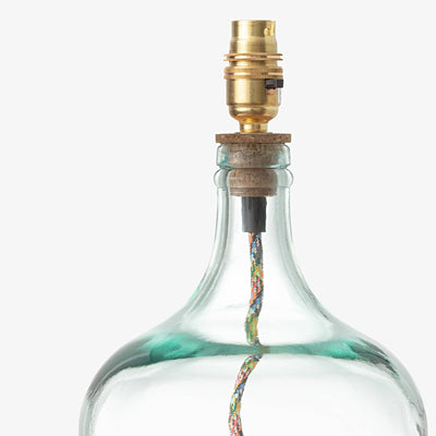 Tinker Glass Lamp, Clear, 36 cm 2