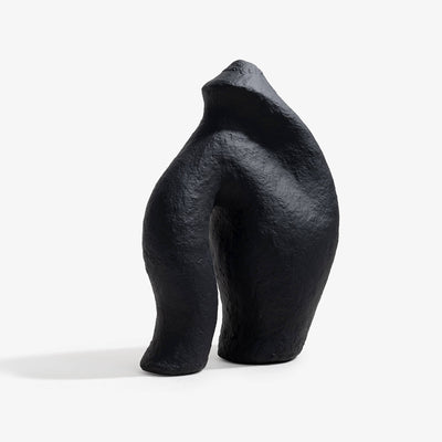 Papier Mâché Decorative Object, Black 2