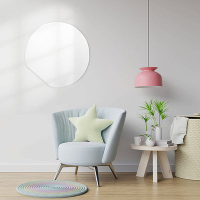 Orchid Wall Mirror, 60x60 cm 2