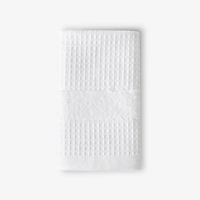 Airsense Waffle 100% Turkish Cotton Face Cloth, White 1