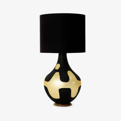 Helena Table Lamp, Gold - Black Table & Bedside Lamps sazy.com