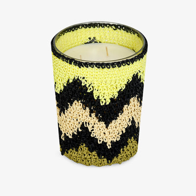 Hook Handmade Candle, Green - Beige - Black, S Candles sazy.com