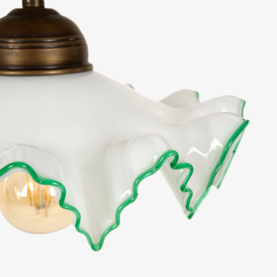 Copper Ceiling Lighting, Green, 28x55x56 cm 2