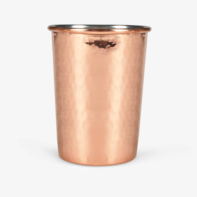 Penny Hammered Copper Glass, 350 ml 1