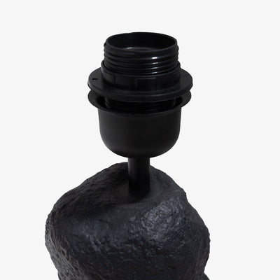 Hadley Papier Mâché Table Lamp, Black 2