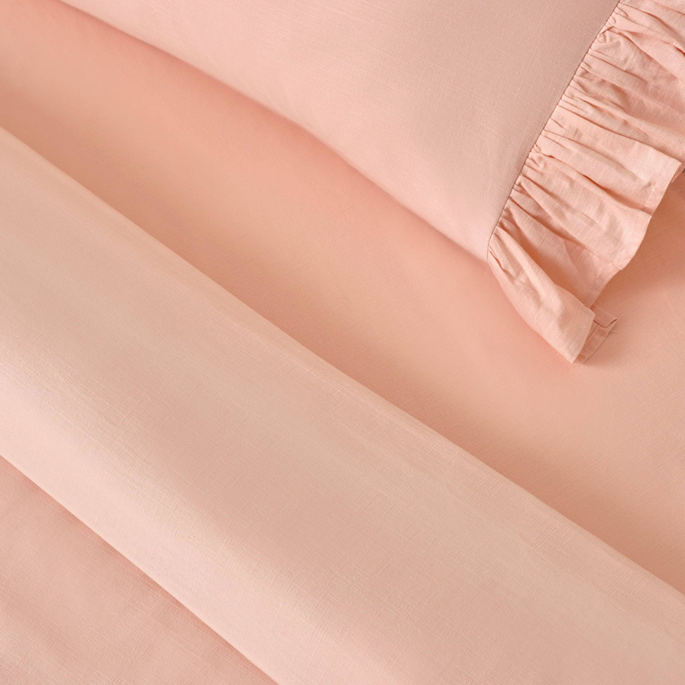 Ruby 100% Turkish Cotton Fitted Sheet, Powder Pink, Super King Size Bed Sheets sazy.com