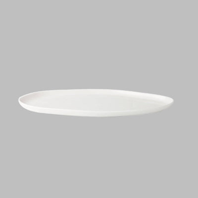 Alumilite Set of 6 Oval Plates, Creme, 27 cm 2