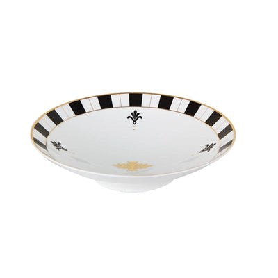 Palms Bowl, Black - Gold - White, 26 cm 2