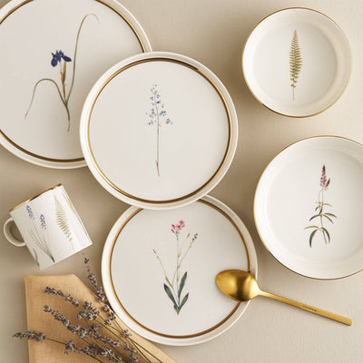 Botanical Set of 6 Side Plates, 21 cm 3