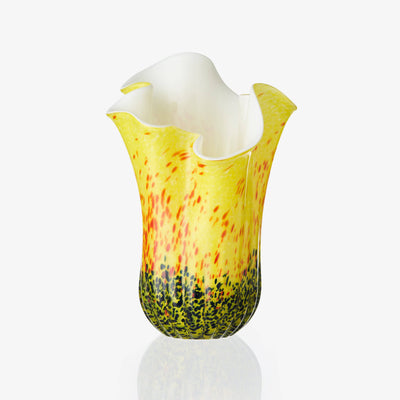 Ruscos Vase, Yellow Vases sazy.com