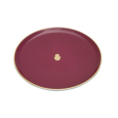 Glamorous Set of 6 Side Plates, Fuchsia, 20 cm 2