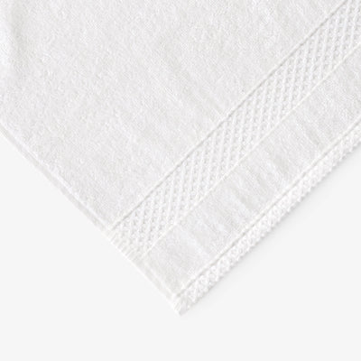 Aqua Fibro Extra Soft 100% Turkish Cotton Face Cloth, White 2