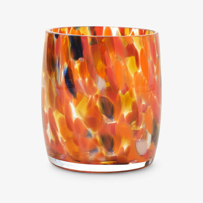 Brillante Hand-blown Vase, Multicoloured, XS Vases sazy.com