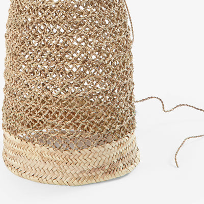 Maisy Cylinder Palm Lamp, Natural, 28x28 cm 2